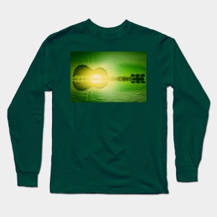 guitar island jungle Long Sleeve T-Shirt